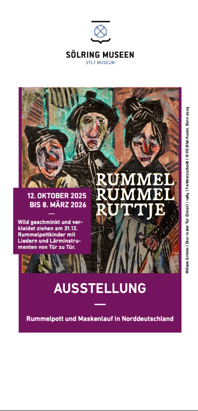 Sonderausstellung "Rummel Rummel Ruttje. Rummelpott und Maskenlauf" Ausstellung ab 12. Oktober