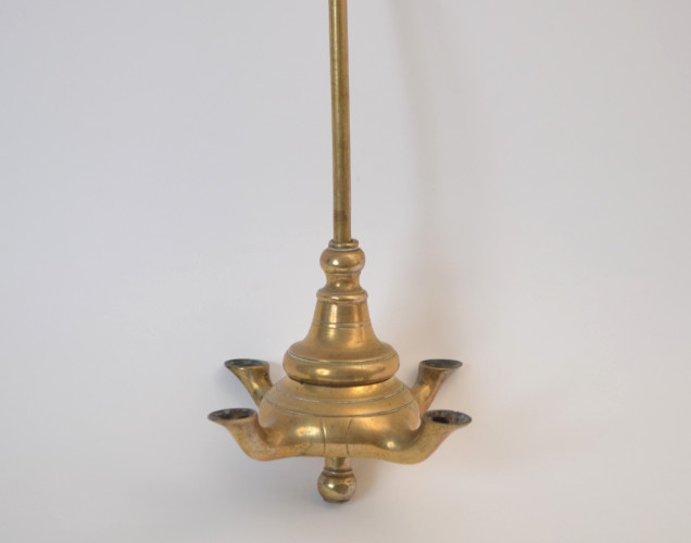 2005-161: Tranlampe aus Messing